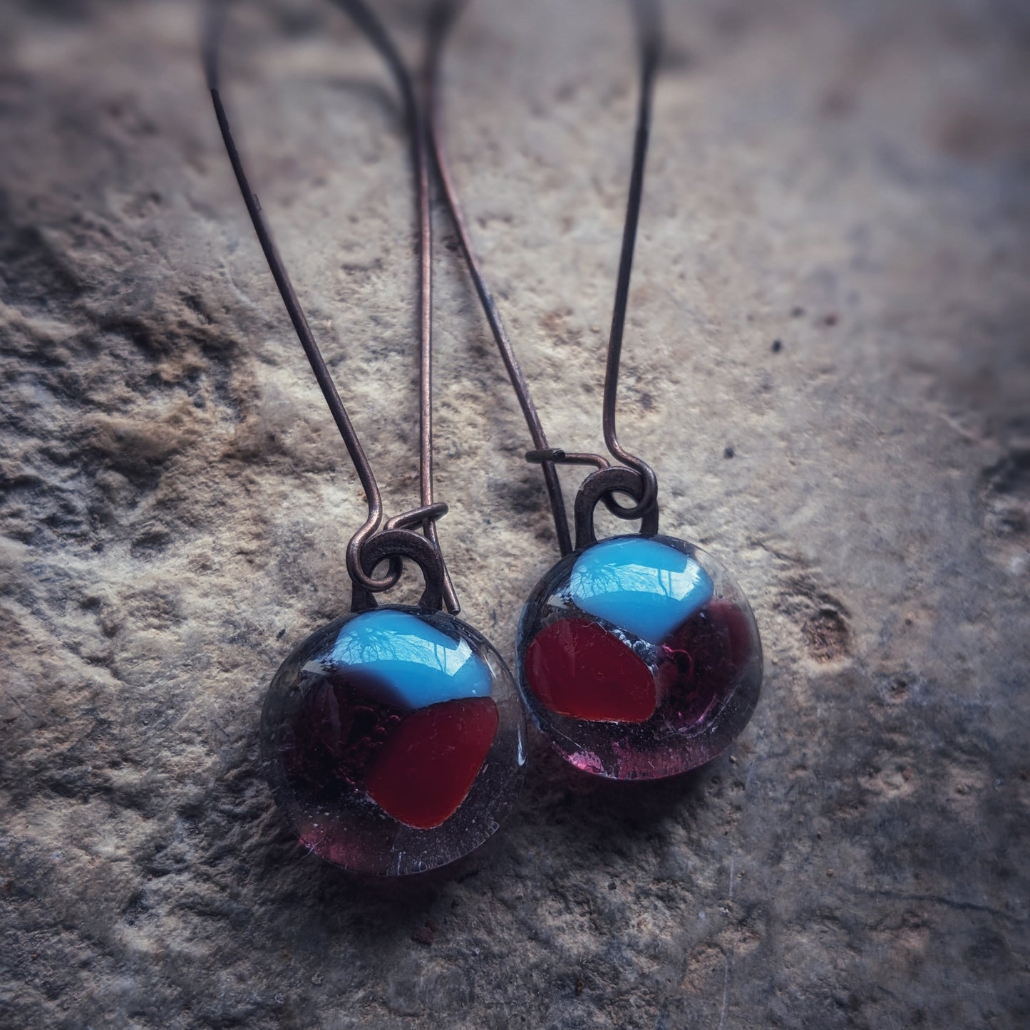 Summer Days - Glass earrings