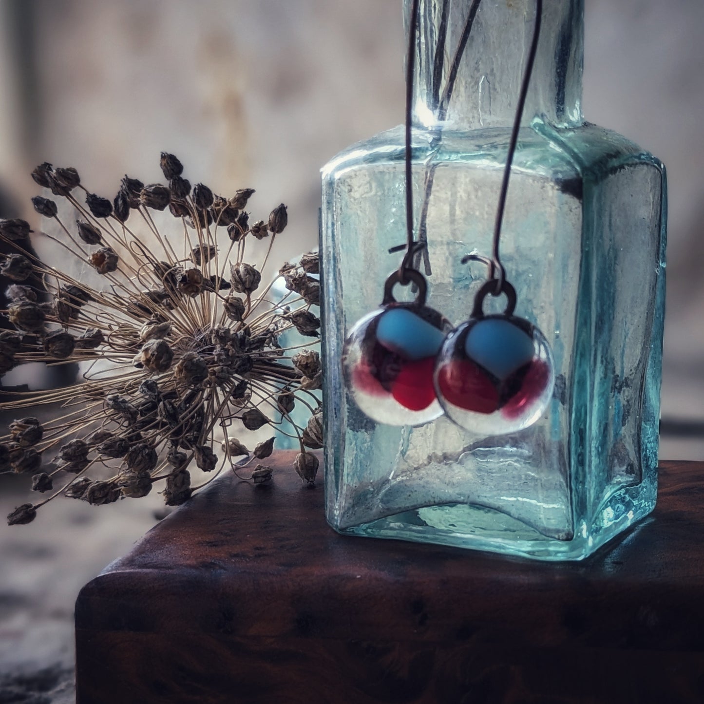 Summer Days - Glass earrings