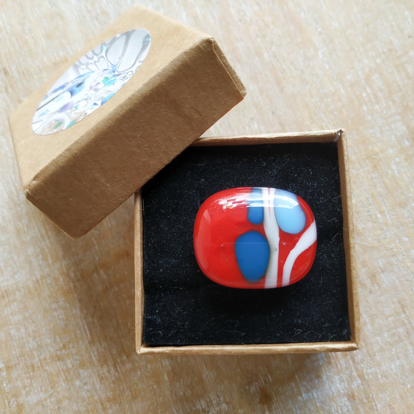 Fused Glass Ring