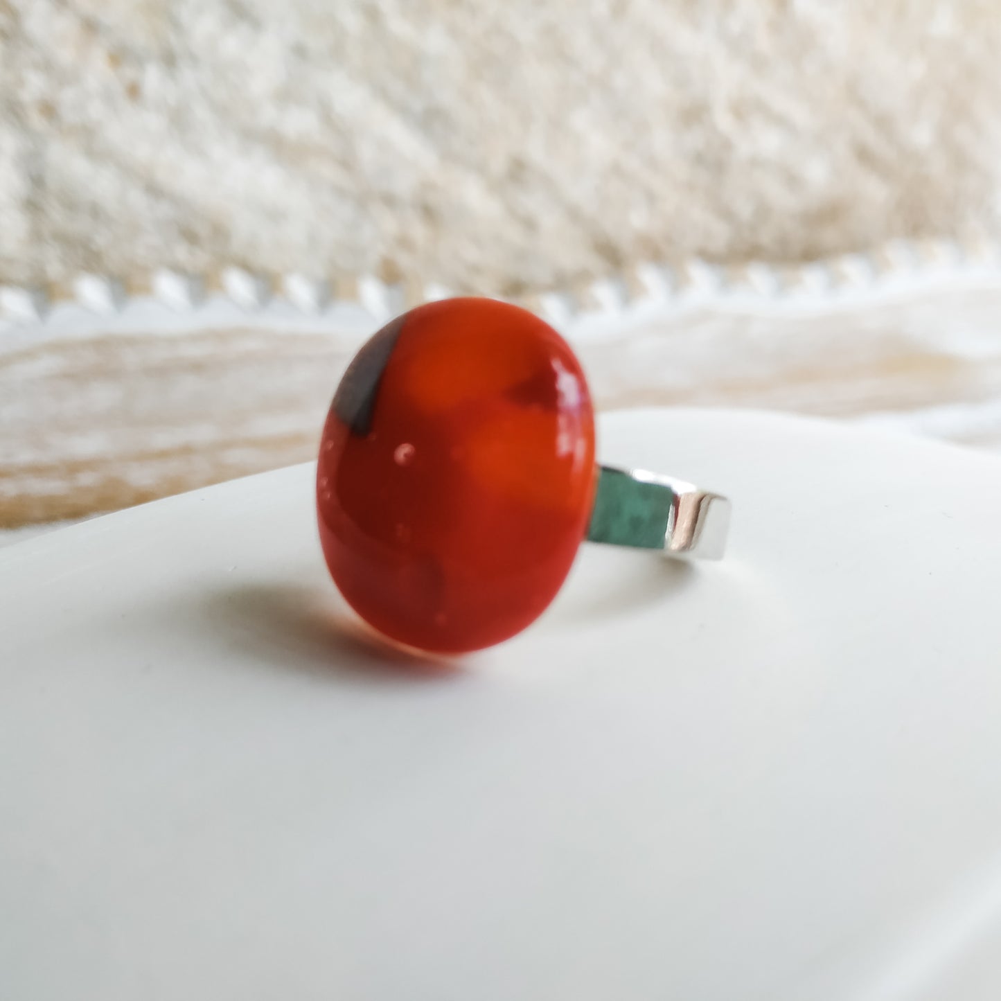 Fused Glass Ring